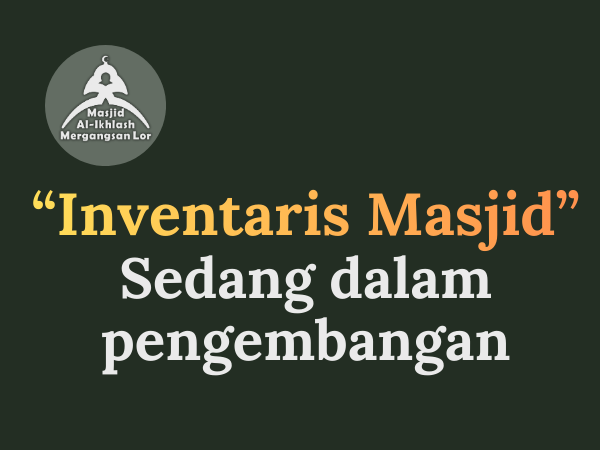 Meja Panjang Masjid