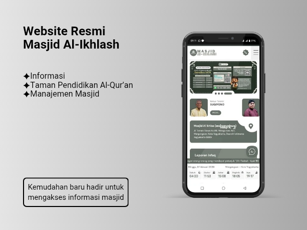 Website Resmi Masjid Al-Ikhlash: Menghadirkan Informasi Lebih Dekat untuk Jamaah