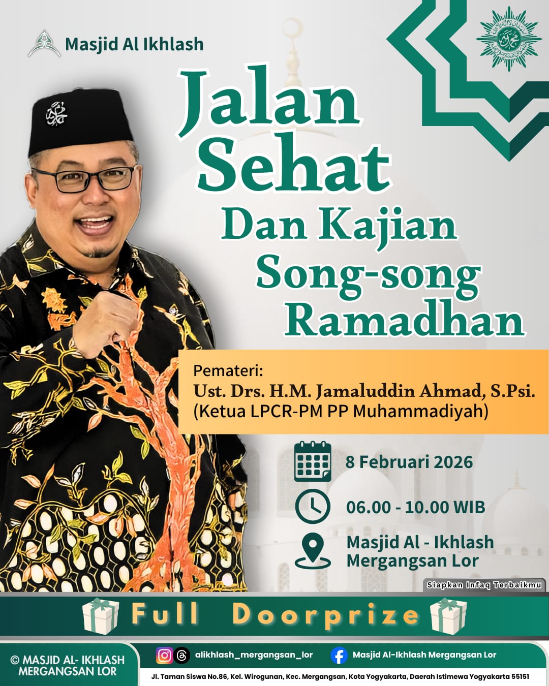 JALAN SEHAT DAN KAJIAN SONG-SONG RAMADHAN 1447 H